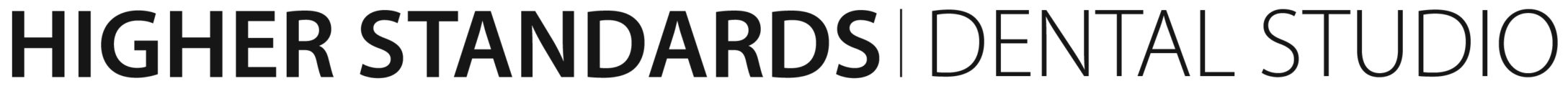 Higher Standards Dental Studio text logo