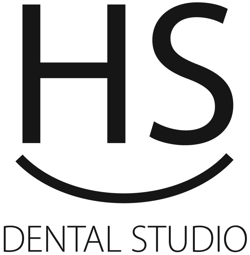 Higher Standards Dental Studio smile logo with HS initials