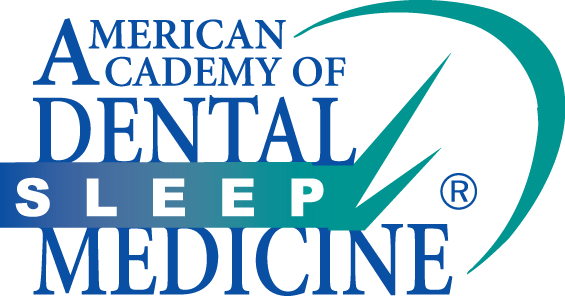 American Academy of Dental Sleep Medicine logo with teal crescent